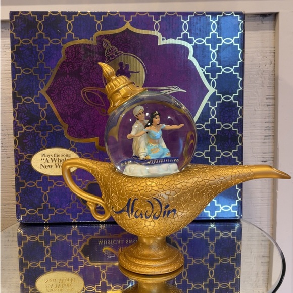 Disney Other - EC - Disney Aladdin Musical Snow Globe